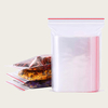 Repeated Use Transparent Free Sample Zip Lock Bag Thick Plastic Zip Lock Bags Eco Friendly Zip Lock Bag with Custom Logo