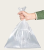 Poly Bags Transparent Ldpe Plastic Flat Open Bottom Heavy Duty Big Flat Open PE Printing Package Mesh Bag