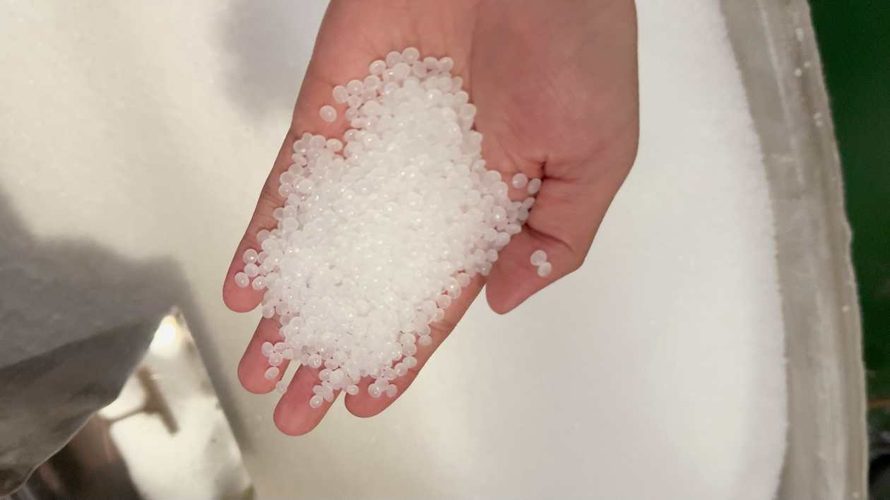 Incoming polyethylene resin inspection for custom PE bag production