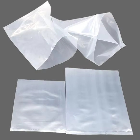 Clear custom PE flat bags