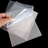 Transparent open top poly bags